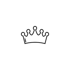 crown icon vector	
