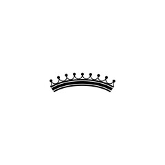 crown icon vector	
