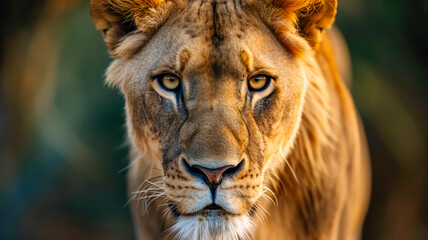 Obraz premium Löwe in Afrika. Safari