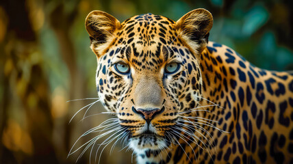 Leopard in Afrika. Safari