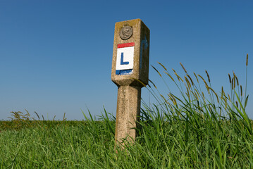 Lincoln Highway Marker.