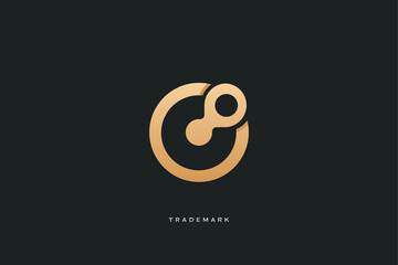 o letter vector trademark brand logo