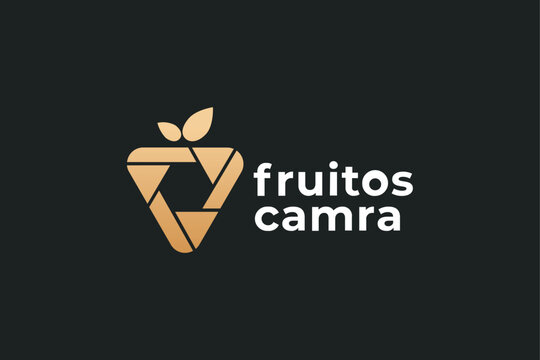 camera film photography videography multimedia production vector logo