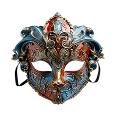 carnival mask isolated on white