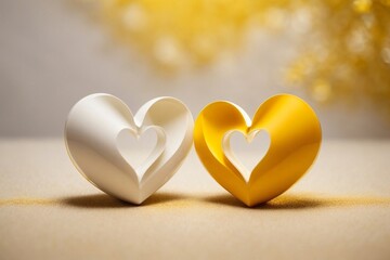 Fototapeta premium Generative AI's Realistic Heart Creation