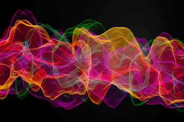 Fototapeta premium Creative Abstract smoke background. Abstract smoke waves Backgrounds. Abstract Backgrounds design.