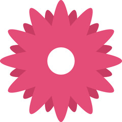 Flat Flower Vector