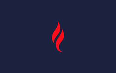 letter f with fire logo icon design vector design template inspiration - obrazy, fototapety, plakaty