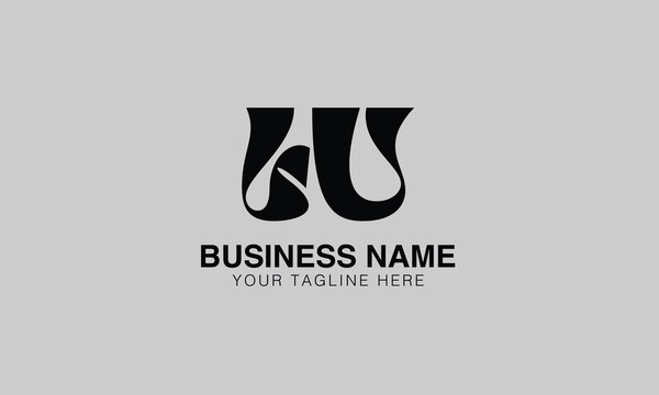 LU l lu initial logo | initial based abstract modern minimal creative logo, vector template image. luxury logotype logo, real estate homie logo. typography logo. initials logo