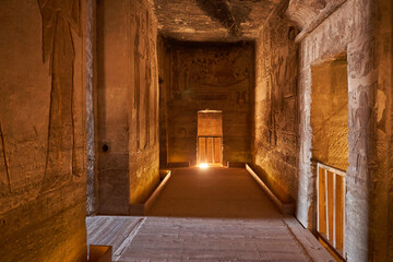 Fototapeta na wymiar The great temple of ramesses ll, abu simbel, unesco world heritage site, Egypt.