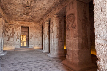 The great temple of ramesses ll, abu simbel, unesco world heritage site, Egypt.