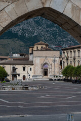 Sulmona, L'Aquila, Abruzzo. Church of San Filippo Neri.