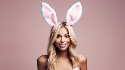 Feature Easter bunny ears isolated on a white background. Perfect for adding a cute, whimsical touch to your holiday projects. Embrace the joy of Easter with this charming, decorative image