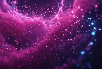 Abstract Pink purple and Blue particles Swirling Background Nano Sci Fi stock videoAbstract Magician Purple Backgrounds