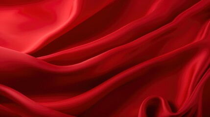 Obraz premium abstract red background with empty stage Cylinder podium display, showcase for product presentation