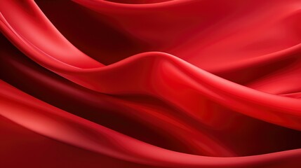 Obraz premium abstract red background with empty stage Cylinder podium display, showcase for product presentation