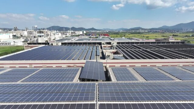 solar power panels on balcony