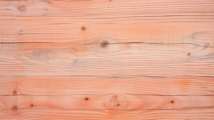 Fototapeta premium Texture of wood painted in peacch fuzz color, background