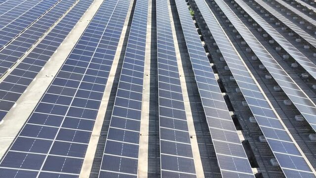solar power panels on balcony