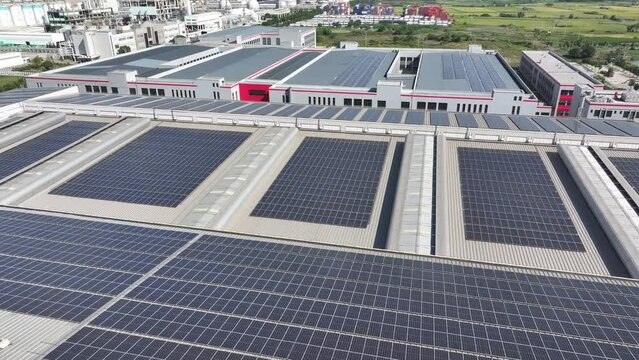 solar power panels on balcony