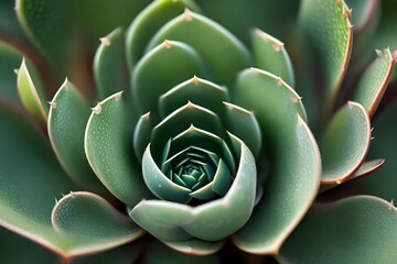 close up of succulent plant