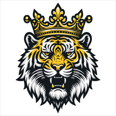 King tiger crown ,  King Tiger head