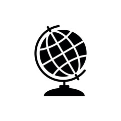 Globe Icon Vector Simple Design