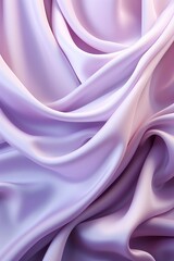 Obraz premium Purple silk fabric with gentle waves