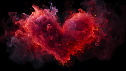 Obraz premium Valentine's Day, hearts, Valentine's Day background, wedding background, blank copy space