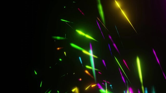 wild spr&uuml;hende bunte Funken, Feuerwerk, Funkenregen, Inferno, Silvester, pyrotechnik, Neujahr, Brand, hei&szlig;