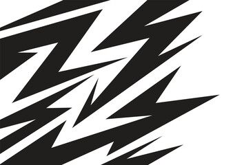 Abstract background with lightning arrow pattern