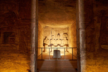The great temple of ramesses ll, abu simbel, unesco world heritage site, Egypt.