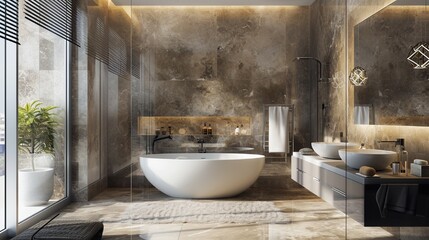 interior of a bathroom