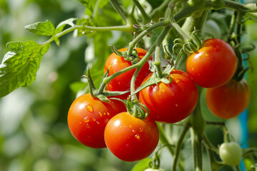 genetically modified tomato with enhanced flavor and resistance to pests