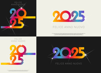 felice anno nuovo - buon anno 2025
