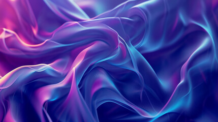 Obraz premium Close-up Abstract Fluid Forms Pulse, Ripple And Flow. Copy paste area for texture