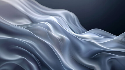 Fototapeta premium Close-up Abstract Fluid Forms Pulse, Ripple And Flow. Copy paste area for texture