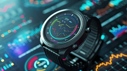 Smartwatch on Financial Data Analysis Background for Fintech
