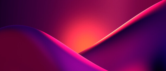 3D Render of an Abstract background. Modern purple shape. Digital art for wallpapers, covers or banners.