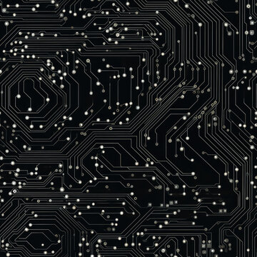 Abstract digital background with technology circuit board texture. Electronic motherboard illustration. Communication and engineering concept