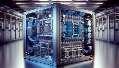 Supercomputing Power of Quantum Processors