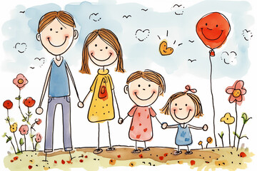happy family
