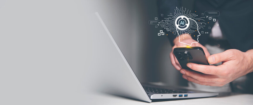 AI or Artificial Intelligence technology, business use AI smart technology