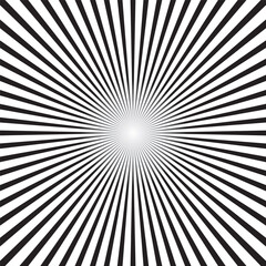 Obraz premium Abstract blank and white background with sun ray. Summer vector illustration