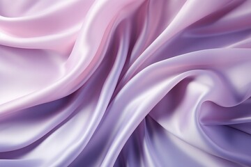 Obraz premium Purple silk fabric with gentle waves