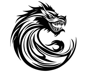Head of a dragon
