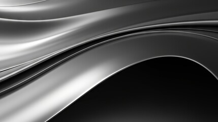 Minimalistic Shining Metal Surface Background Texture AI Generated