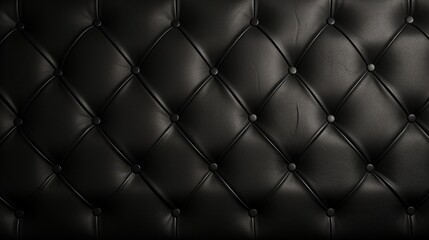 Minimalistic Black Leather Texture AI Generated