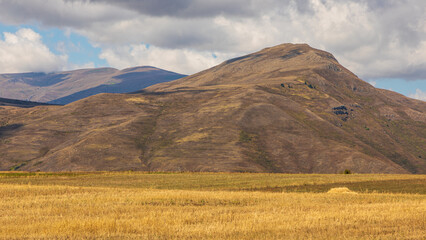 Landscape of the Armenian Caucasus mountains.Armenia. - 705262557