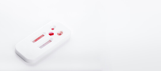 Fototapeta na wymiar Blood testing kit